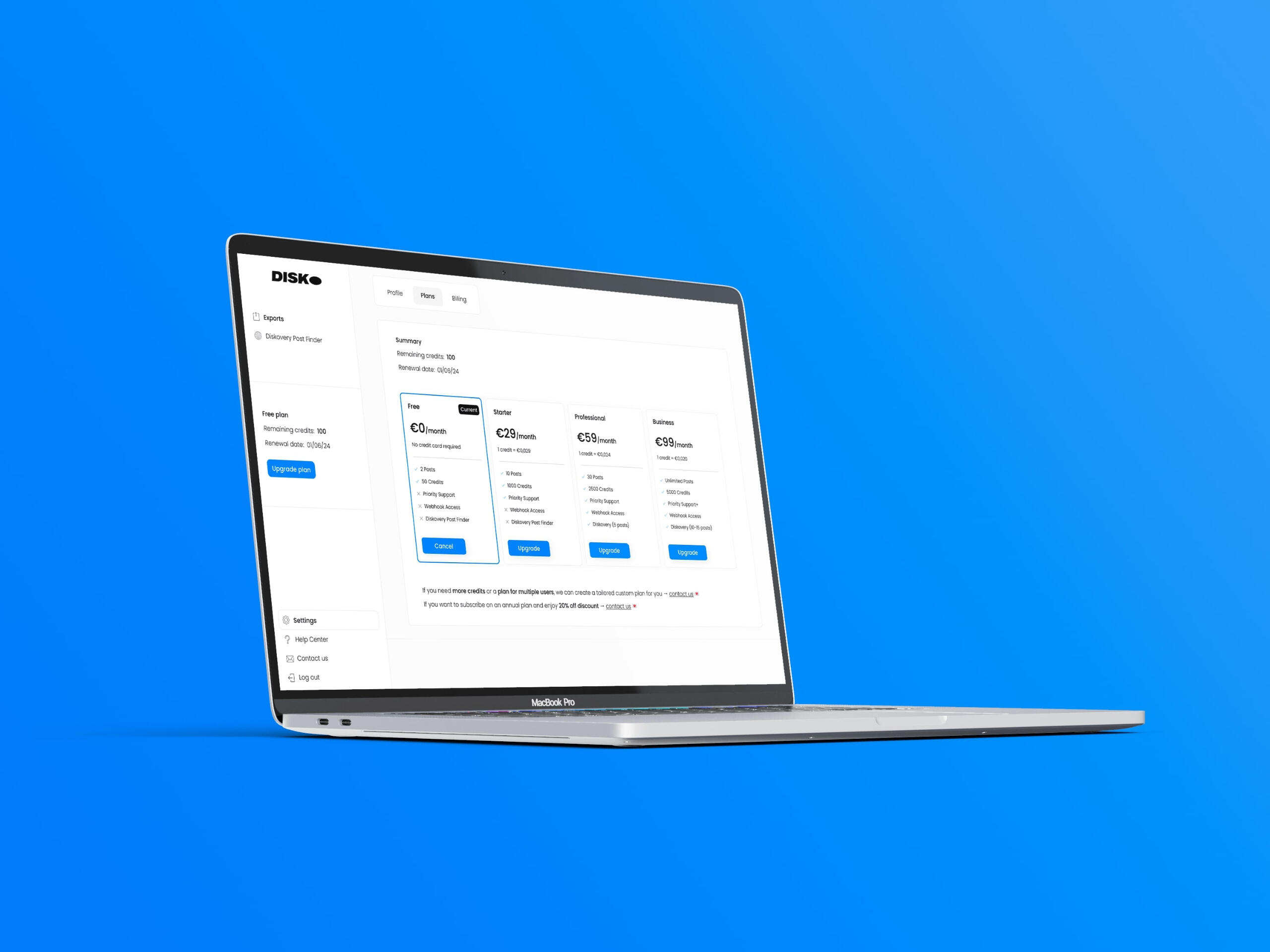 Disko bubble.io app 3